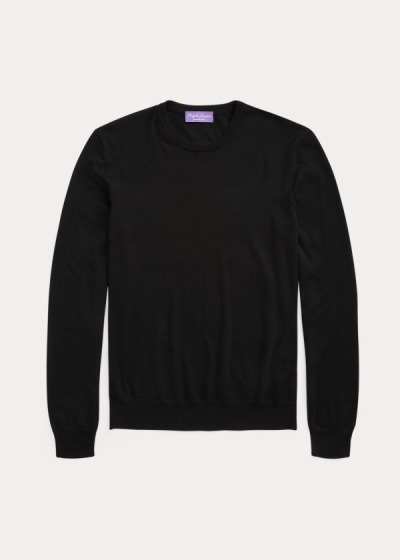 Ralph Lauren Cashmere Crewneck Striktrøje Herre Danmark (XVHSO2403)